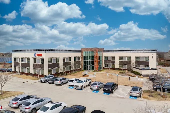 The Cold Iron Labs offices in Frisco, Texas, from the street